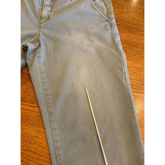 Anthropologie Pilcro Moss Green Pants Jeans Women's 35x29 Hyphen Fit Embroidered - Picture 13 of 14